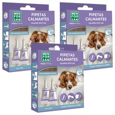 MEN FOR SAN 犬用天然草本抗壓鎮定滴劑 0573, 2入, 鎮靜, 3盒