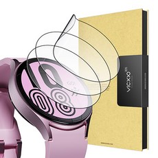 VICXXO 自我修復 Galaxy Watch 全覆蓋螢幕保護貼 3片, 透明