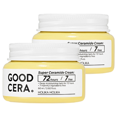 HOLIKA HOLIKA Good Cera超級神經醯胺保濕修護霜, 60ml, 2罐