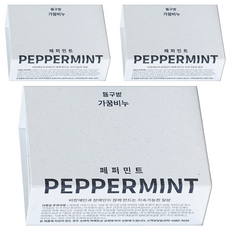 Donggubat Farmplayground 薄荷沐浴皂 塑膠零浪費 環保, 100g, 3個