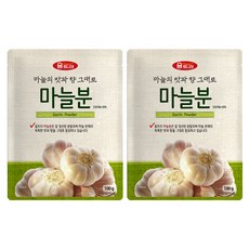움트리 마늘분, 100g, 2개