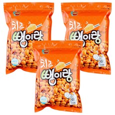 우리식품 뻥이랑 치즈, 250g, 3개