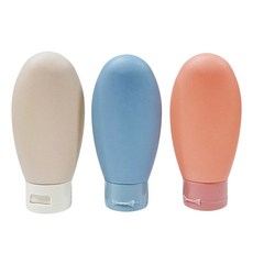 minono 米諾諾 莫蘭迪色旅行分裝瓶 60ml, 3個, 莫蘭迪色