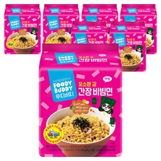 푸디버디 간장 비빔면 86g, 28개