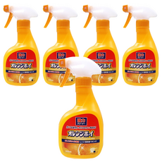 第一石鹼 Orange boy 柑橘精華強力去油污噴霧泡, 5瓶, 400ml