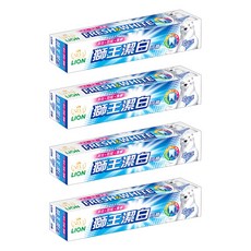 LION 獅王 台灣公司貨 超涼潔白牙膏, 200g, 4條