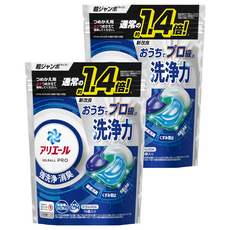 ARIEL 日本原裝進口 4D立體洗衣膠球補充包 強力淨白, 15顆, 2袋