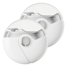 Kyhome 三合一防夾電動指甲刀/防飛濺修甲器/美甲打磨機/卸甲儀/磨甲器, 2個, 珍珠白