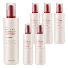 THE FACE SHOP 菲詩小舖 石榴膠原蛋白豐潤彈力乳液, 140ml, 6瓶