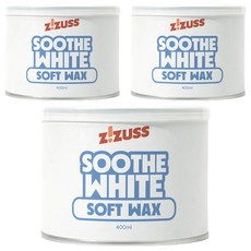 지저쓰 소프트왁스 수드화이트, 3개, 400ml