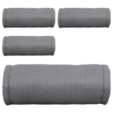 Magic Bed 午睡顏料染圓形枕套 + 枕芯, 現代巧克力, 4組