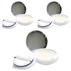 Matava DIY Cushion Pact 眼罩 73 x 73 x 27 毫米, 白色+銀色, 3個