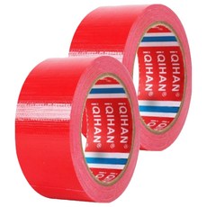 Dada 高黏度強力棉質膠帶 45mm x 50m, 紅色, 2個