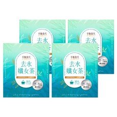 平衡食代 去水孅女茶, 10包, 4g, 4盒