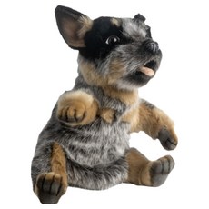 HANSA TOY 昆士兰赫勒犬手偶, 1個