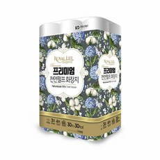 ROYAL LIFE 優質紙漿3層衛生紙 30m, 30件, 1個