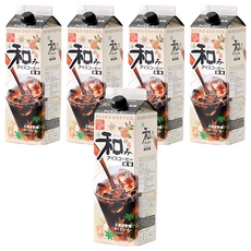 Seiko coffee 嚴選和風黑咖啡 無糖, 5個, 1L