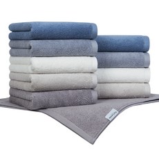 GUY LAROCHE 舒適居家毛巾 200g 精梳棉, 混色, 10個