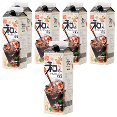 Seiko coffee 嚴選和風黑咖啡 無糖, 6個, 1L