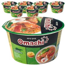오마치 컵라면 새우맛 87g, 7개