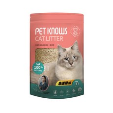 PET KNOWS 沛諾思 食品級豆腐砂 長條型, 7L, 2.5kg, 1包, 無香精
