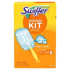 Swiffer Duster 180 撣子 入門組 手柄 30cm + 補充裝 5個, 1組