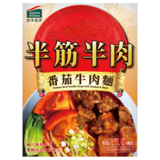 Express Kitchen 快享廚房 半筋半肉番茄牛肉麵, 1個, 510g