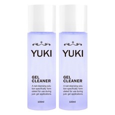 유키 젤 네일 클리너, 100ml, 2개