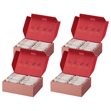 Magnet 曼寧 有機豐康茶禮 附提袋, 有機枸杞明采茶 x 10包 + 有機紅棗補氣茶 x 10包, 4盒