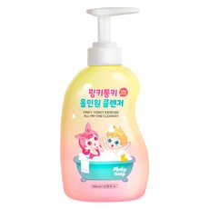 Pinky Tonky 兒童護理多合一潔膚露, 1個, 500ml