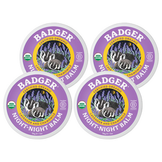 BADGER 夜間舒眠香膏 56g, 4個