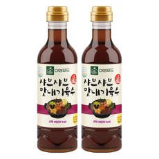 이엔푸드 샤브샤브 맛내기육수, 470ml, 2개