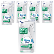 febreze 風倍清 抗菌Plus 織物除臭劑 清新香氣 補充包, 320ml, 6個