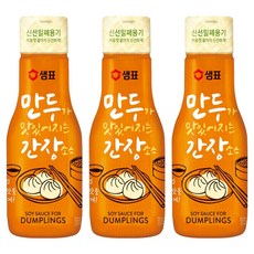 샘표 만두가 맛있어지는 간장소스, 200ml, 3개