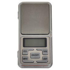 不鏽鋼電子秤 口袋秤 自動校準 重量單位選擇 操作溫度10-30°C, CAES0001, 1個