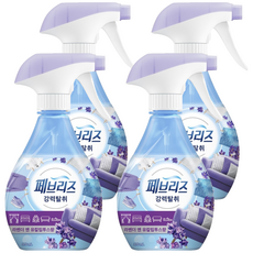 febreze 風倍清 強力織物除臭劑 薰衣草與尤加利香 正品, 370ml, 4個