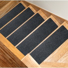 黏貼式樓梯防滑長地墊 5入, Plain