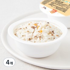 짱죽 후기 11개월부터 이유식 돈불고기유부진밥, 200g, 4개, 혼합맛(돈불고기/유부)