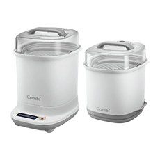 Combi 康貝 GEN3 消毒溫食多用鍋+保管箱組 Set, 高溫高效滅菌消毒烘乾, 源自日本電器美學, 金緻白, #79106, 1組