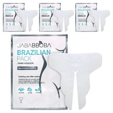 Jababboba 巴西美體私密護理保濕面膜, 27g, 4片