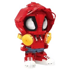 MARVEL 漫威 SPIDER-MAN 蜘蛛人 488001 益智拼裝積木, 蜘蛛音樂人 紅色, 1個