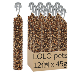 LOLO pets 金絲雀棒棒糖, 45g, 12支