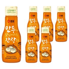 샘표 만두가 맛있어지는 간장소스, 200ml, 6개