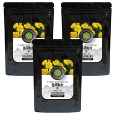 동이약초 국내산 동국화차 덖음차, 30g, 1개입, 3개