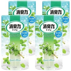 ST 雞仔牌 浴廁消臭力, 400ml, 4罐, 蘋果薄荷