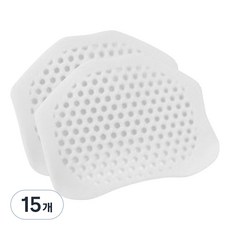 Solmion 柔軟矽膠前腳掌緩衝墊 白色 2入, 15個