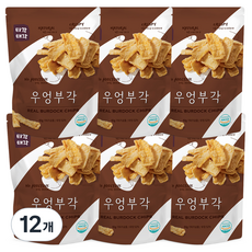 TigakTaegak 炸牛蒡脆片, 60g, 12包