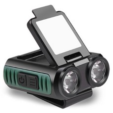 動態感應雙重超強力頭燈, 黑色, 1個