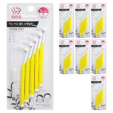 SGS 어금니용 치간칫솔, 1.1mm, 5개입, 8개