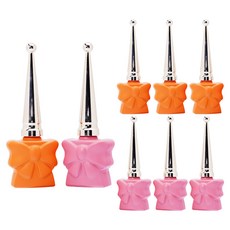 IVIt 蝴蝶結造型美甲底膠+蝴蝶結造型美甲封層膠, 單色, 4組